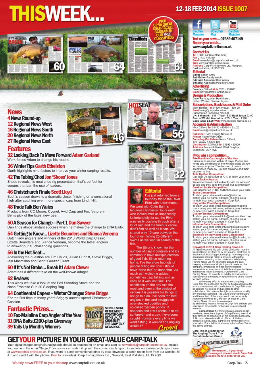 Carp-Talk Preview Pages