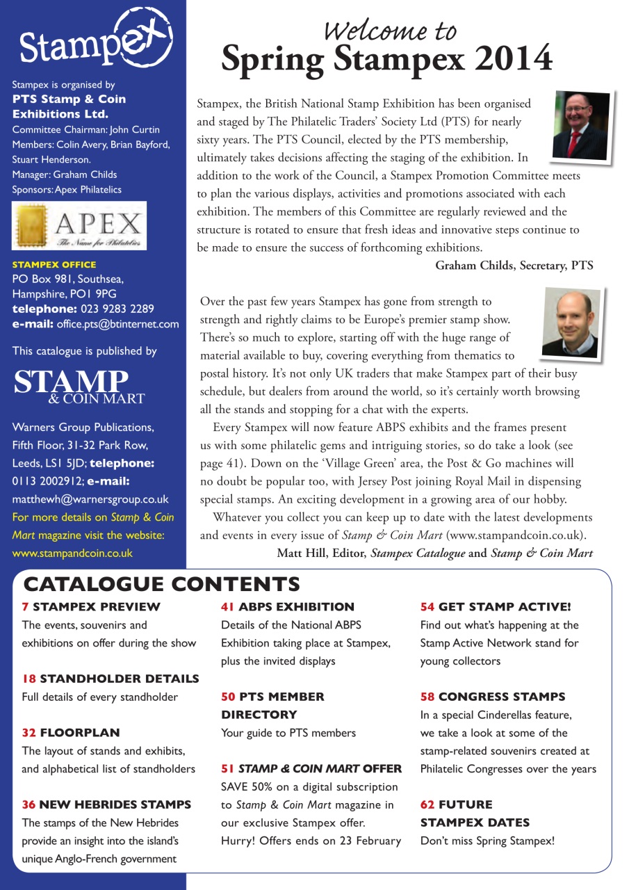 Stamp Collector Preview Pages