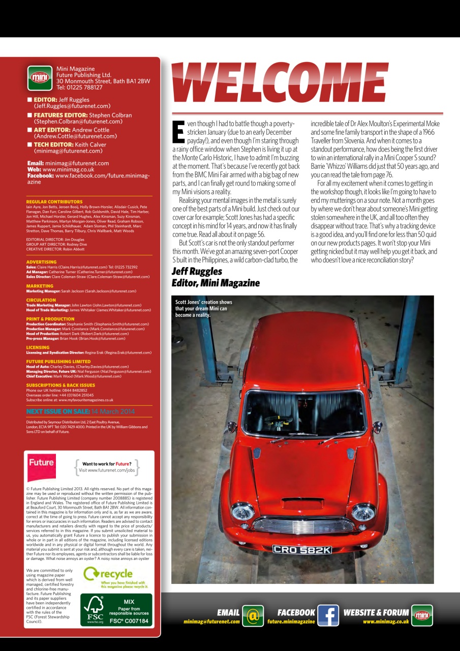 Mini Magazine Preview Pages