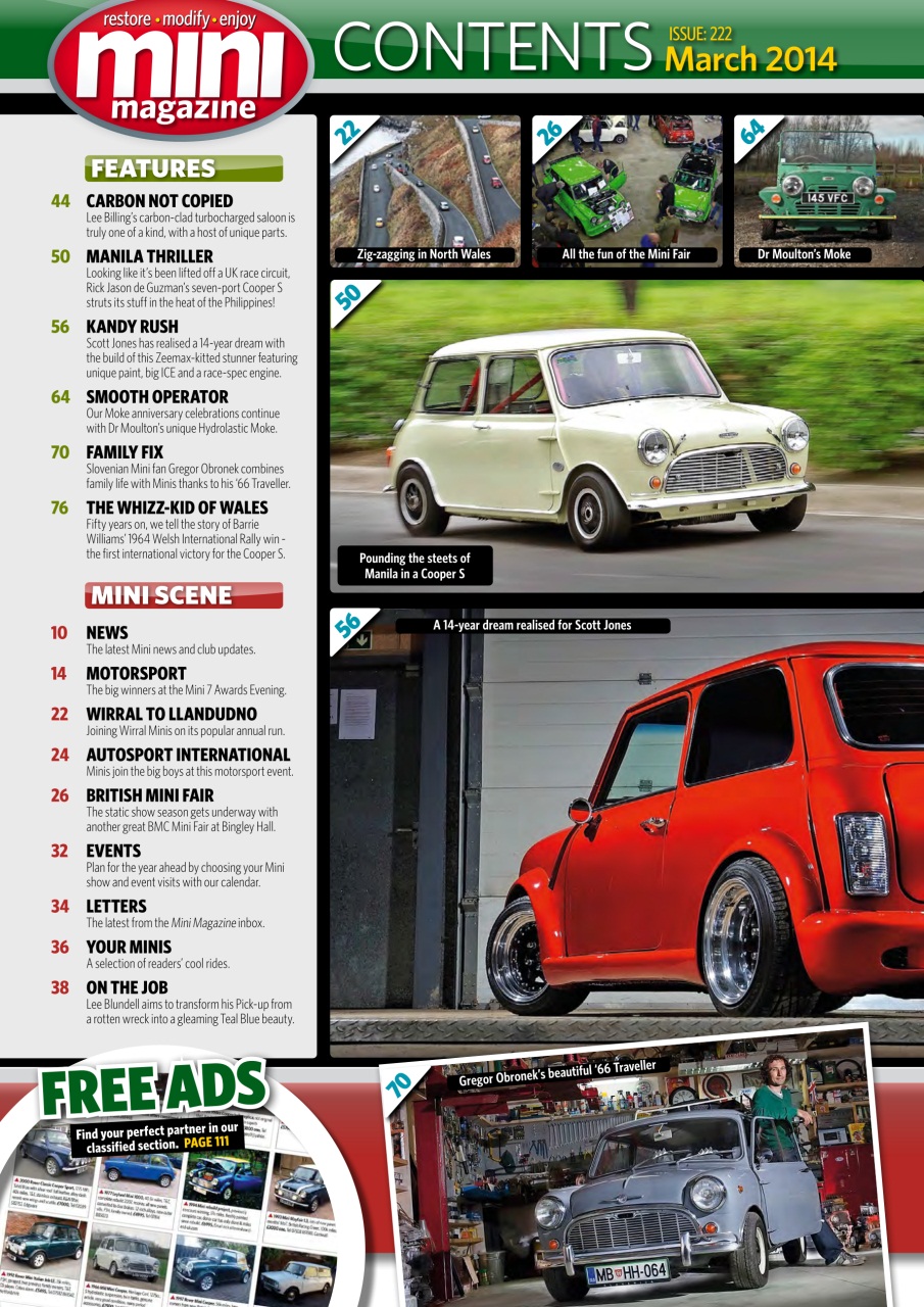 Mini Magazine Preview Pages