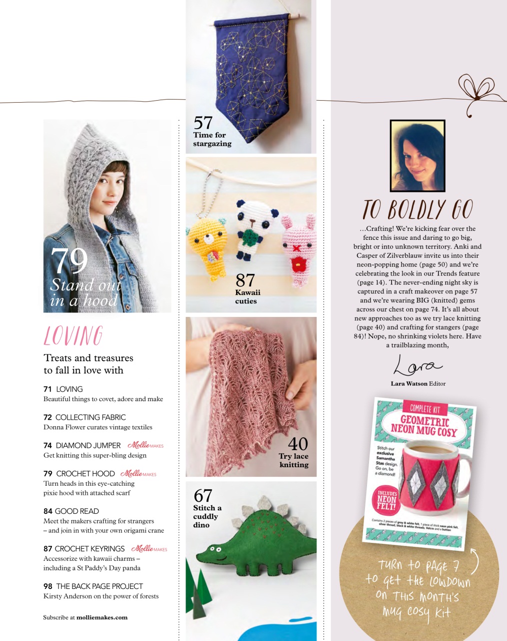 Mollie magazine Preview Pages