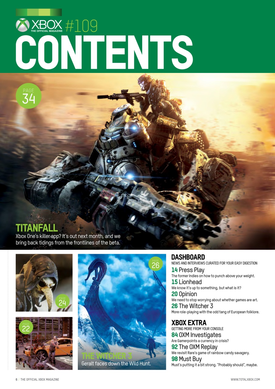 Official Xbox Magazine (UK Edition) Preview Pages