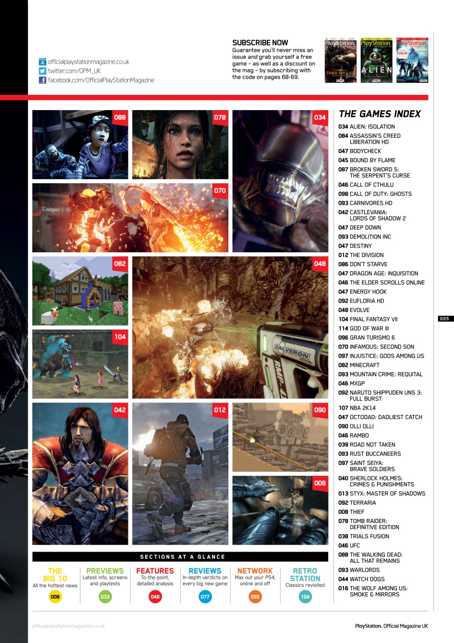PLAY Magazine Preview Pages