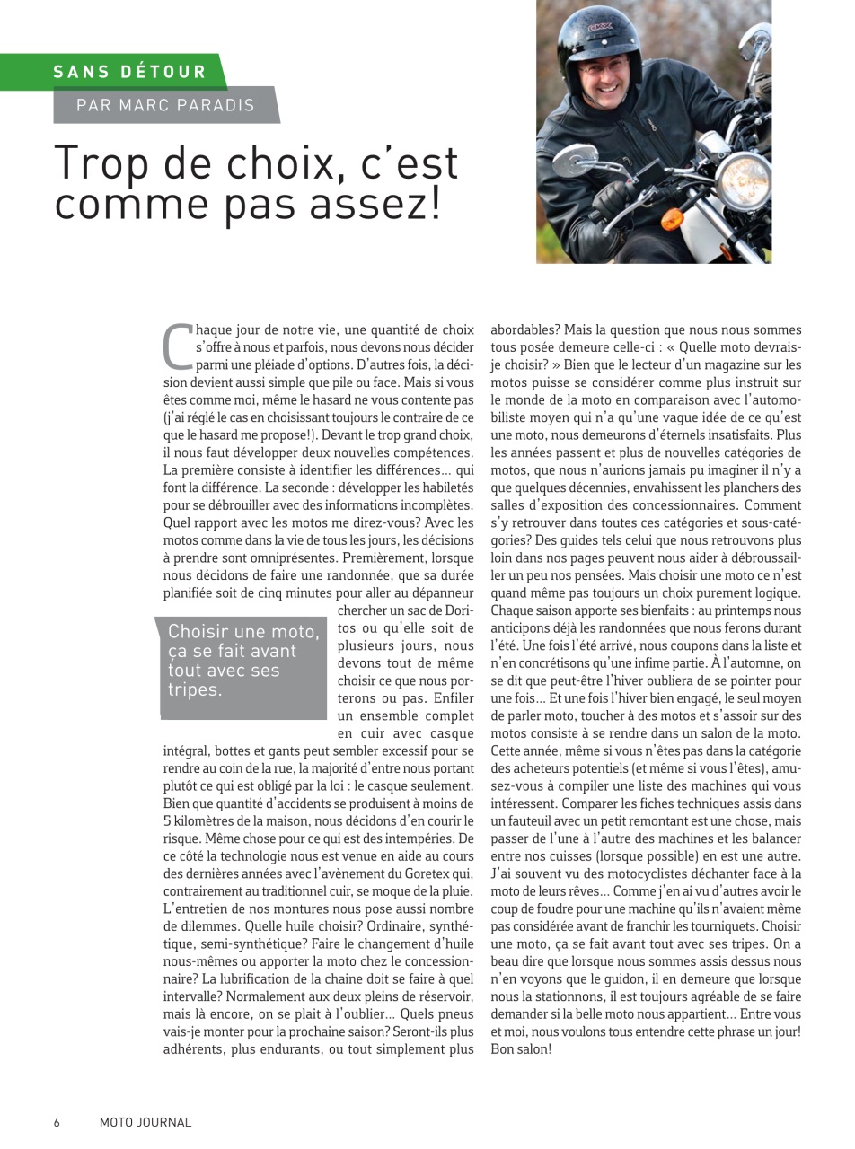 Moto Journal Preview Pages