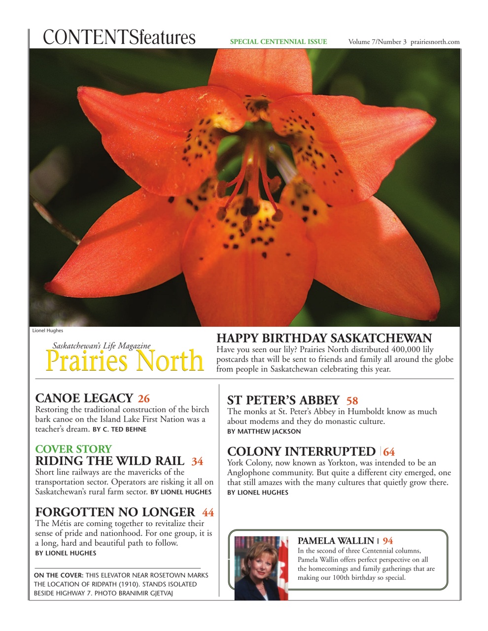 Prairies North Magazine Preview Pages