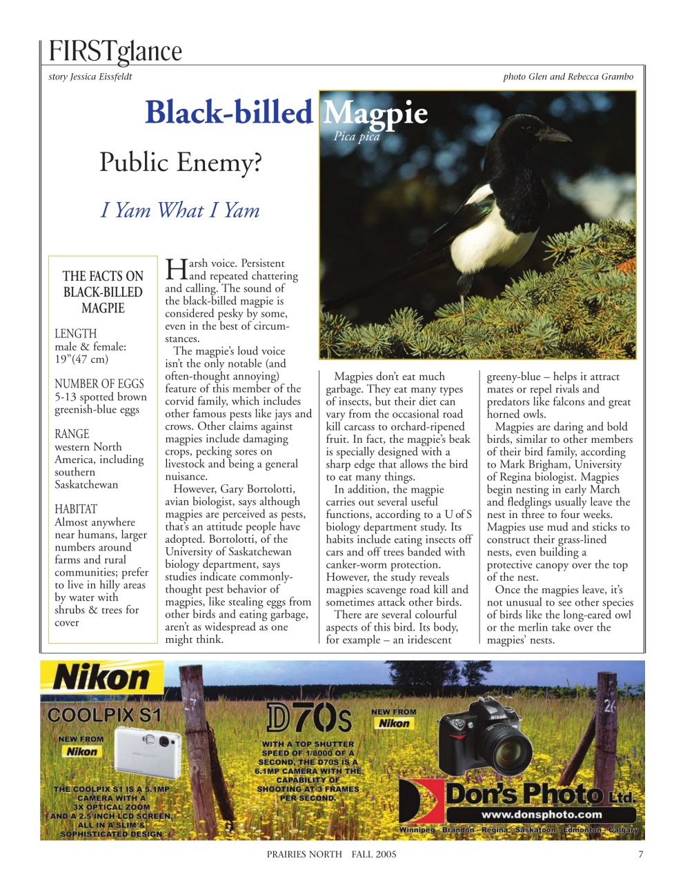 Prairies North Magazine Preview Pages