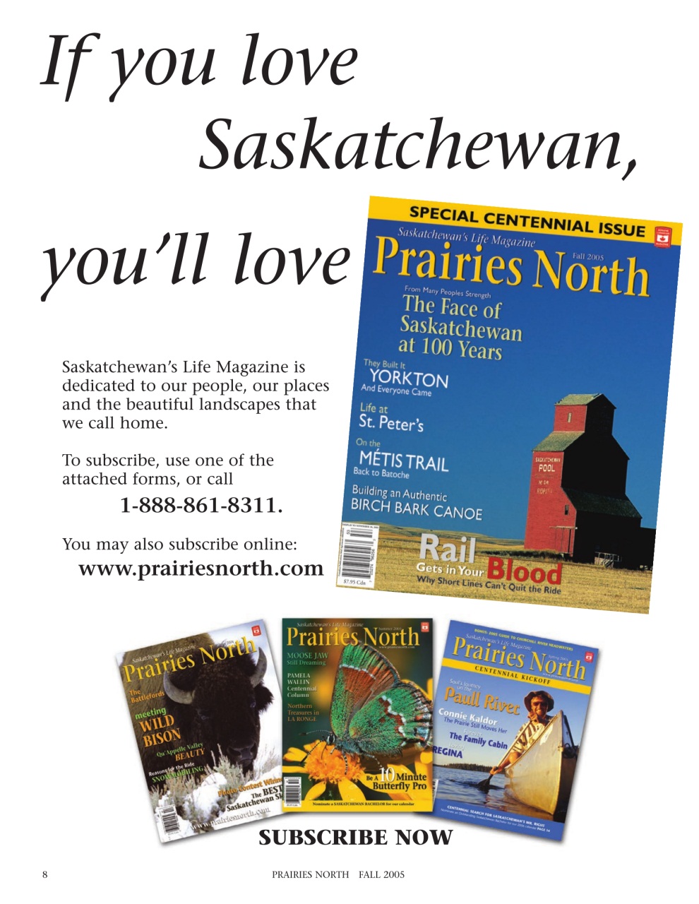 Prairies North Magazine Preview Pages