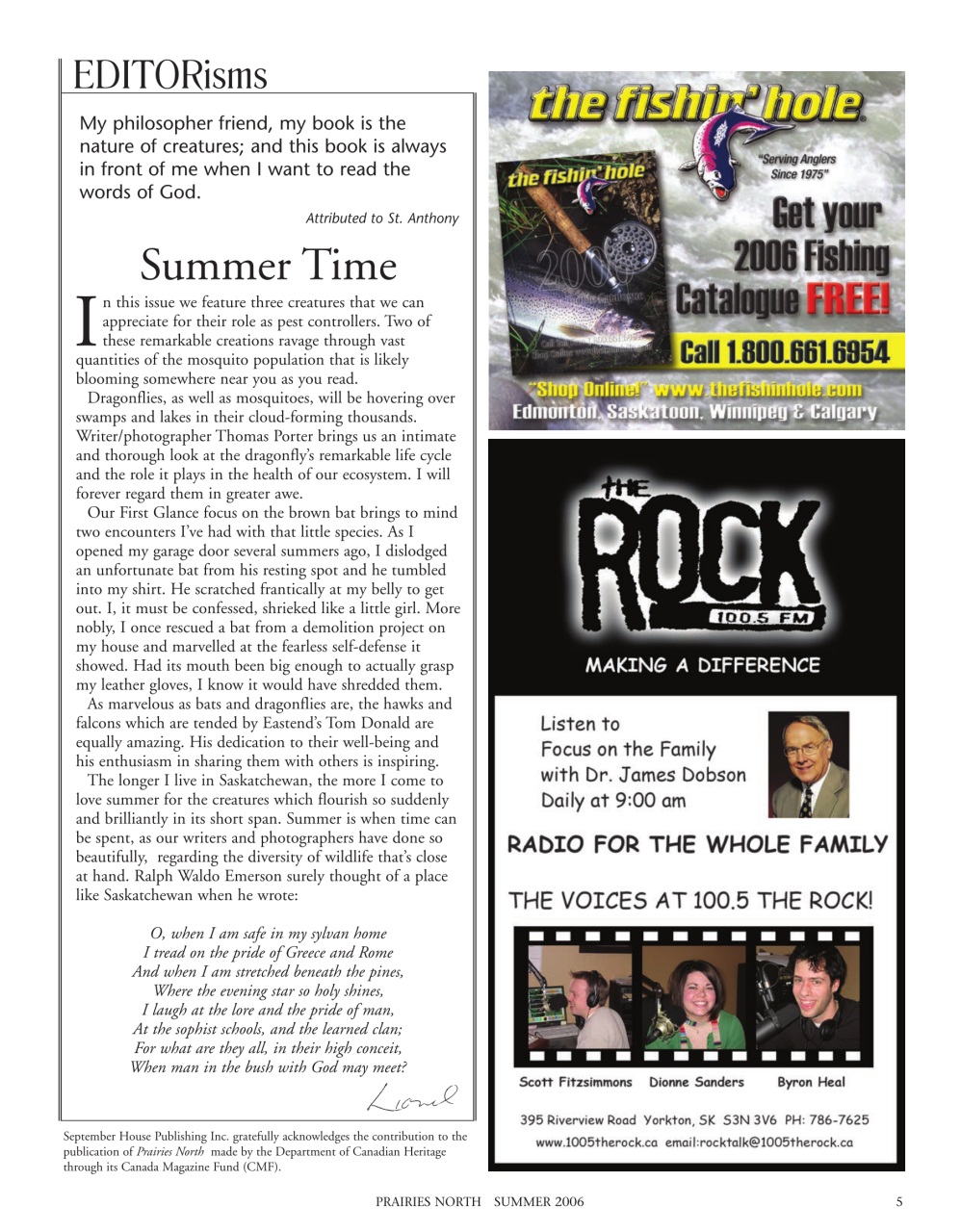 Prairies North Magazine Preview Pages