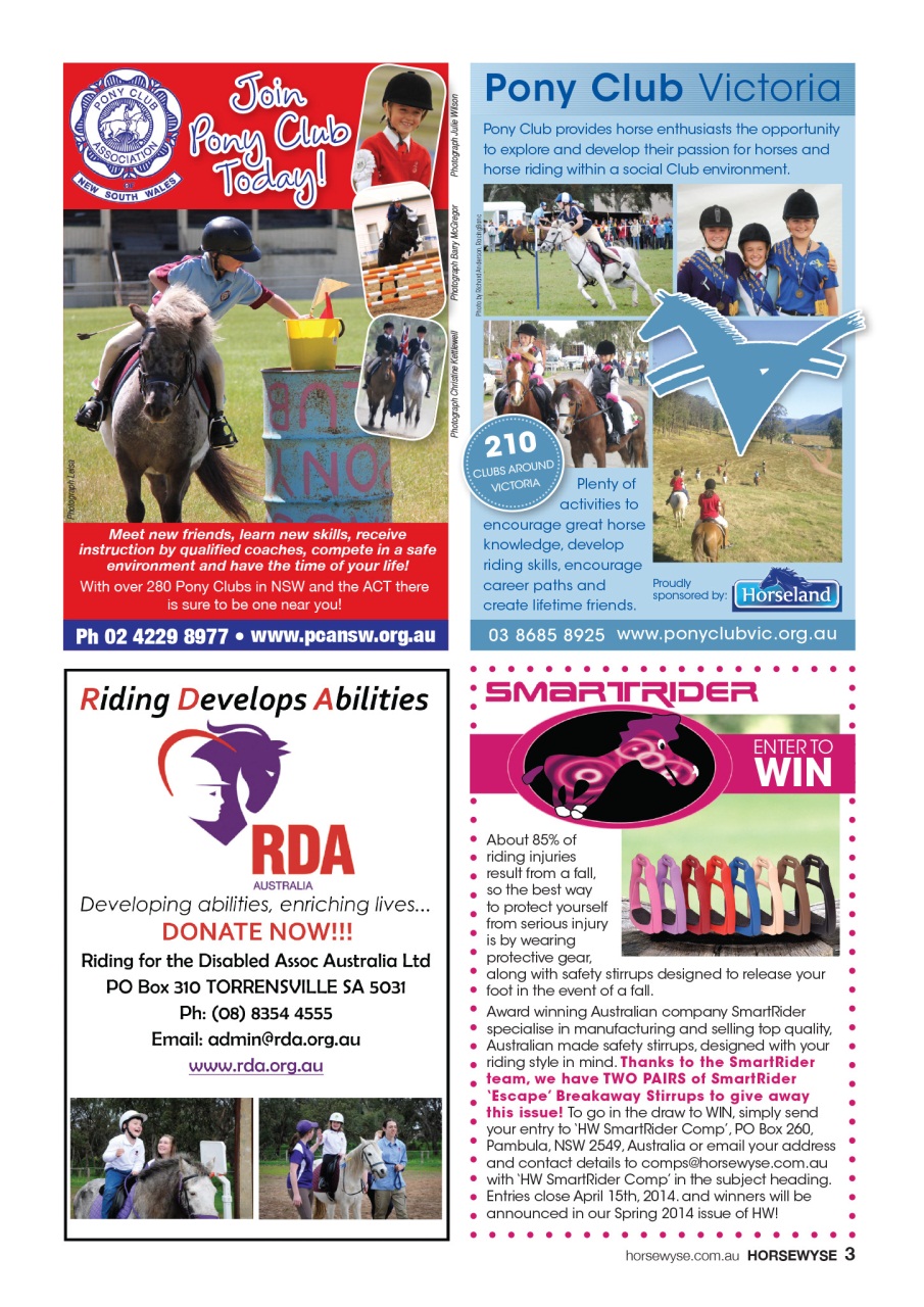 HorseWyse Magazine Preview Pages