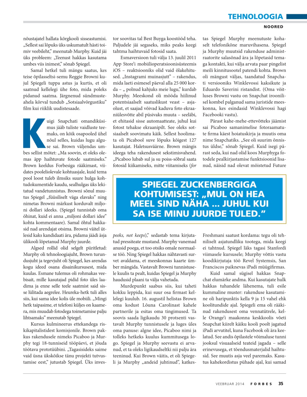 Forbes Estonia Preview Pages