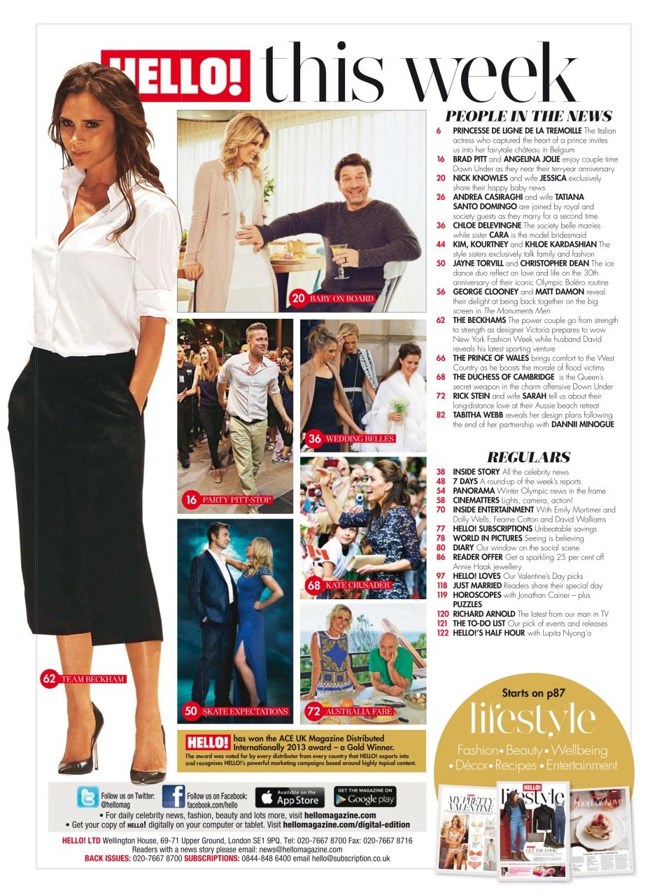 Hello! Magazine Preview Pages