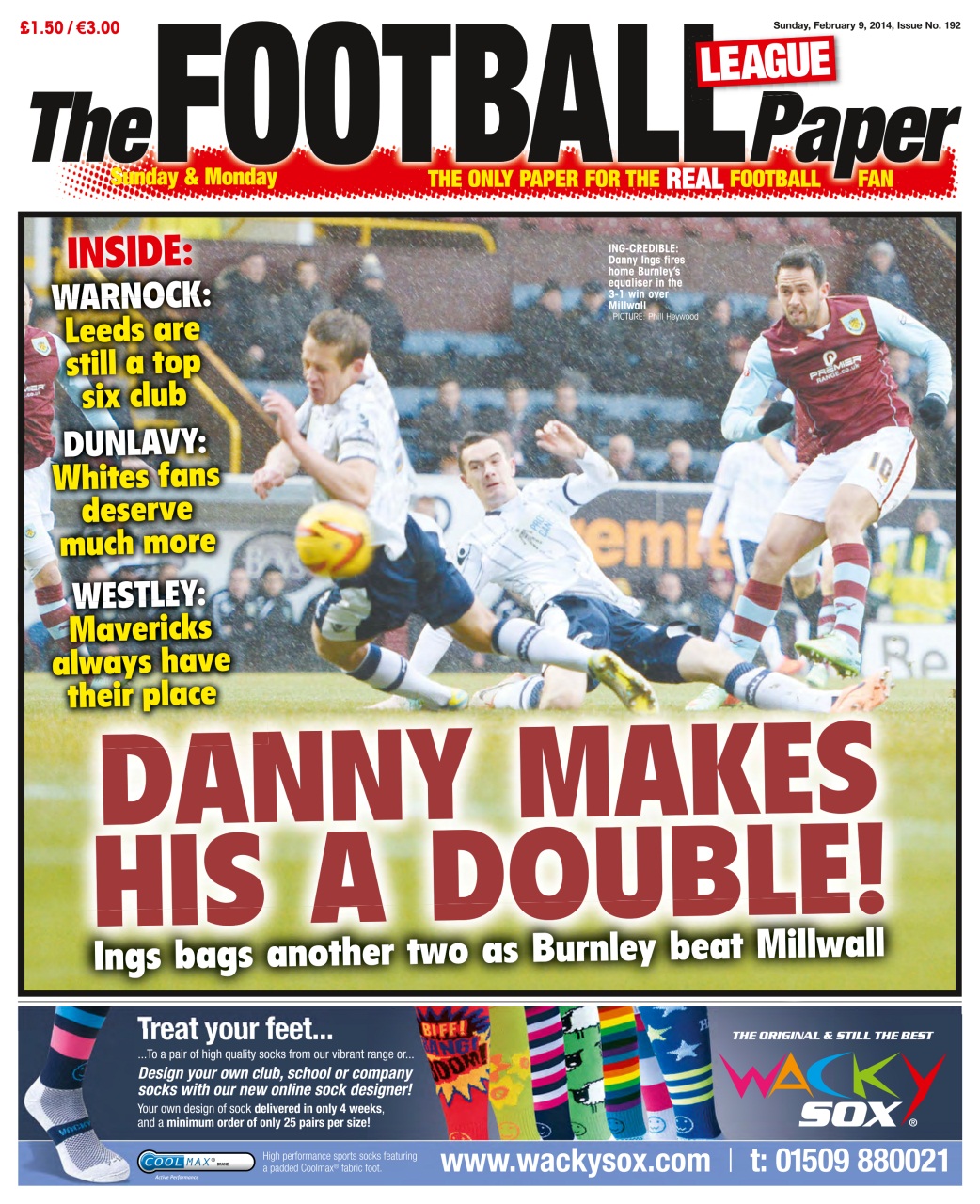 The Football League Paper Preview Pages