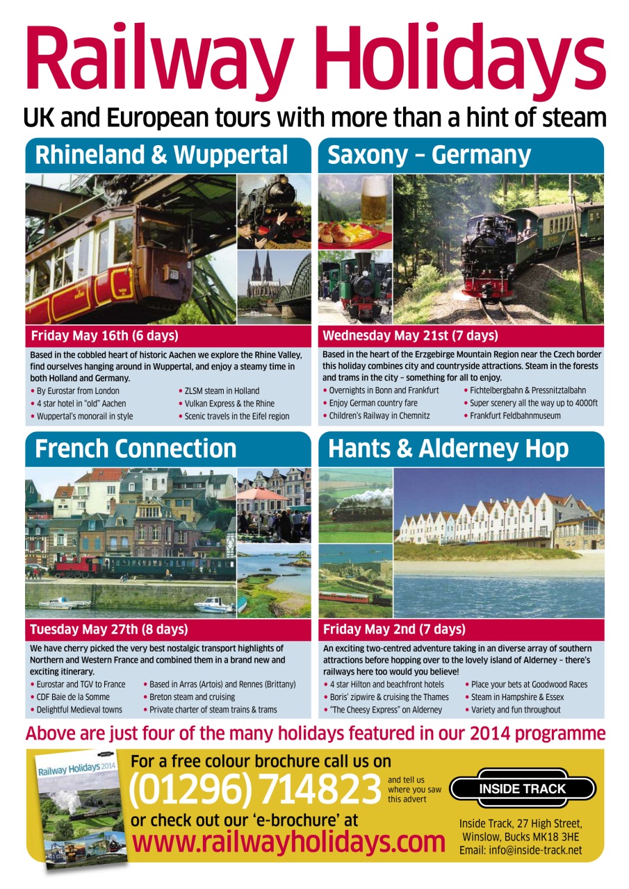 Heritage Railway Preview Pages