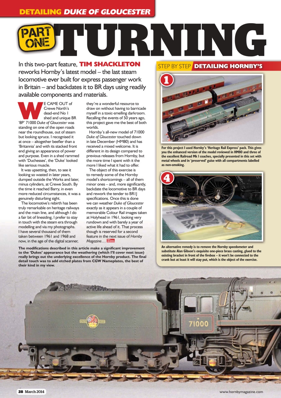 Hornby Magazine Preview Pages