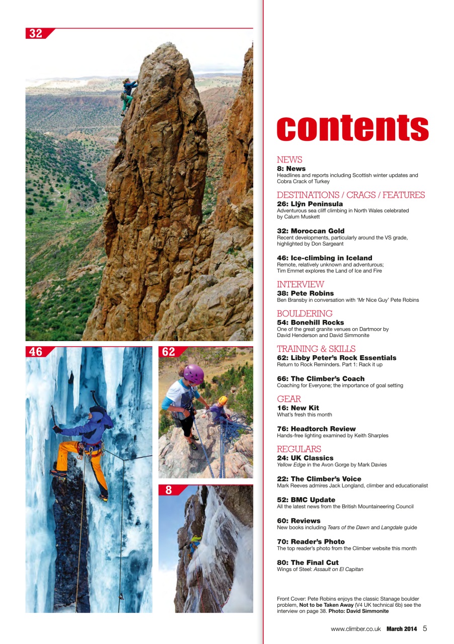 Climber Preview Pages