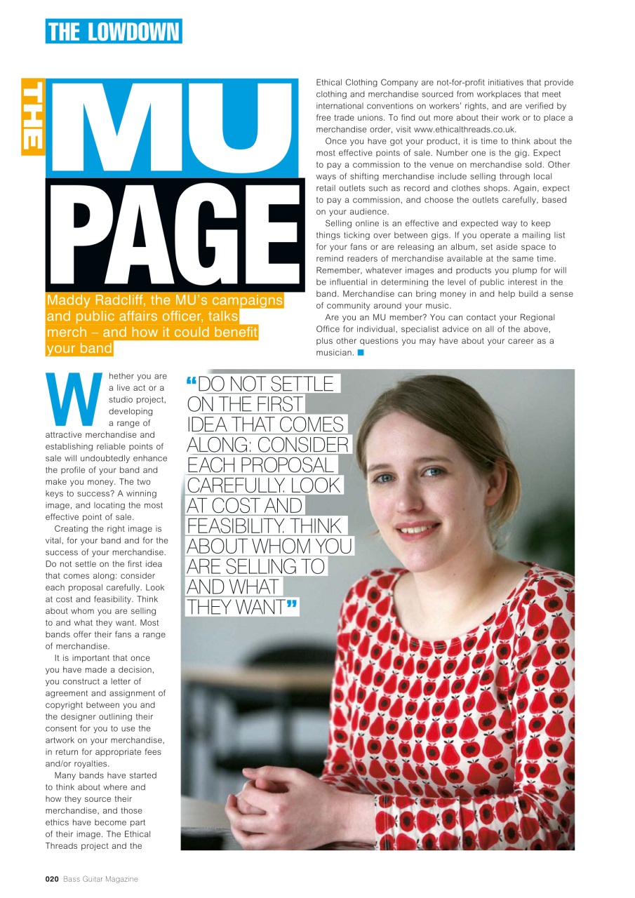 Bass Player UK Preview Pages