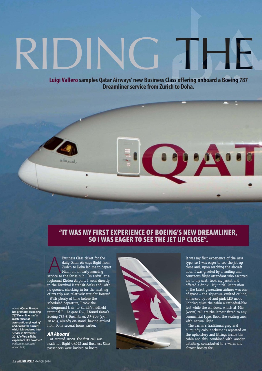 Airliner World Preview Pages