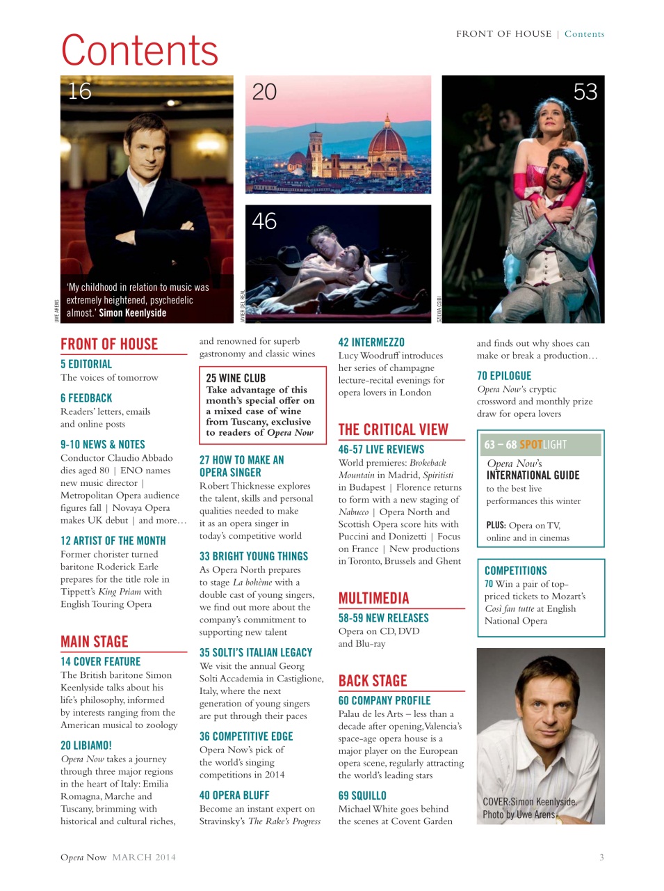 Opera Now Preview Pages