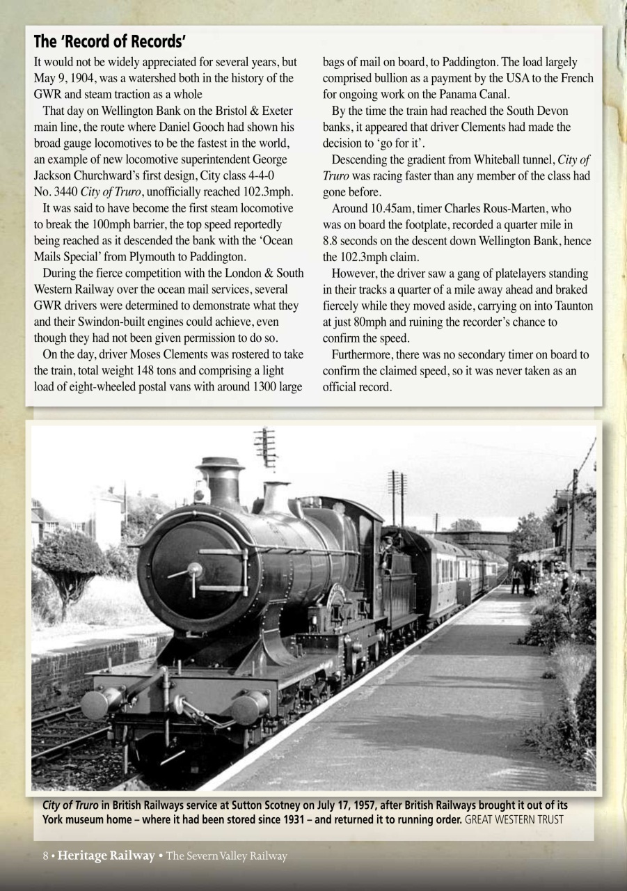 Heritage Railway Preview Pages