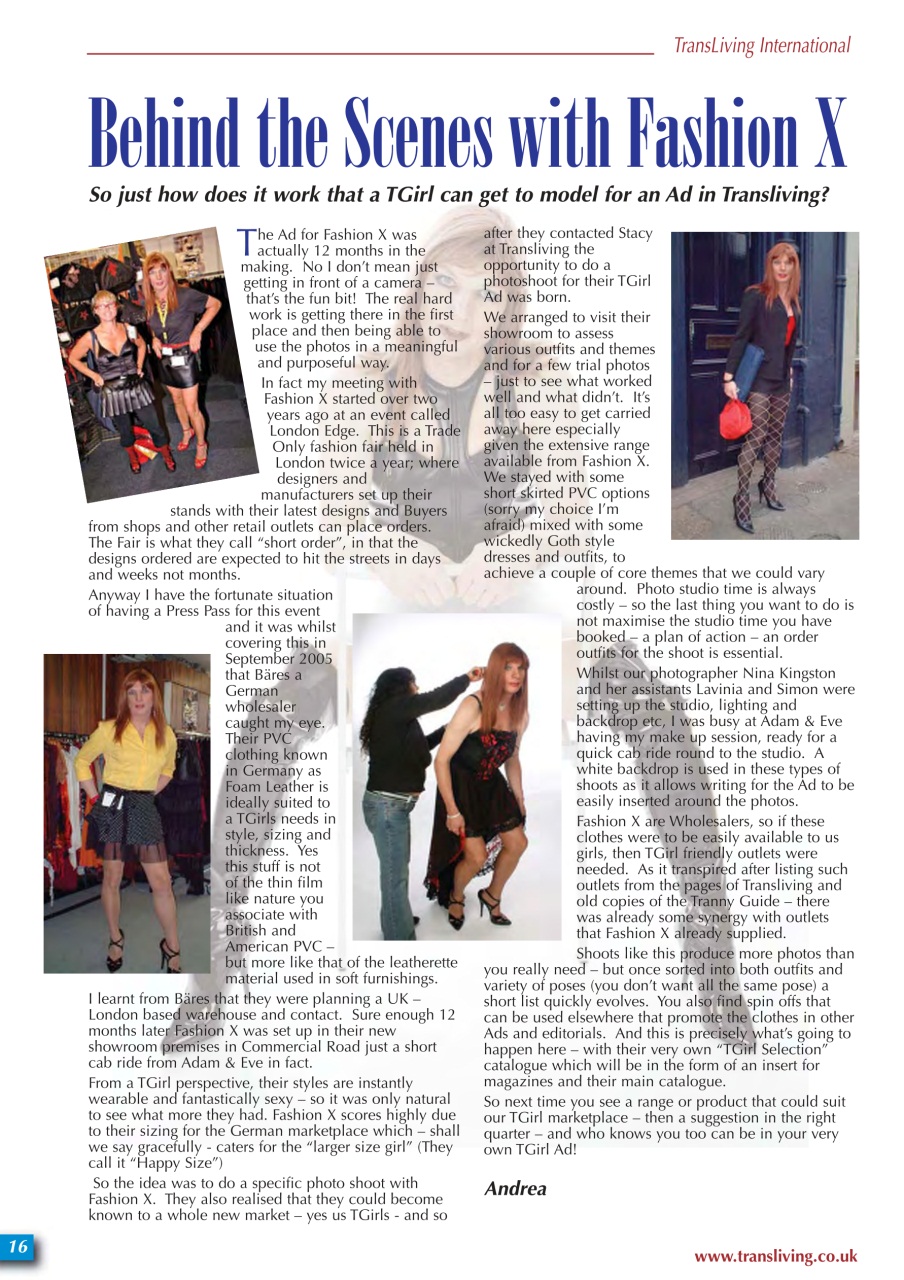 Transliving Magazine Preview Pages