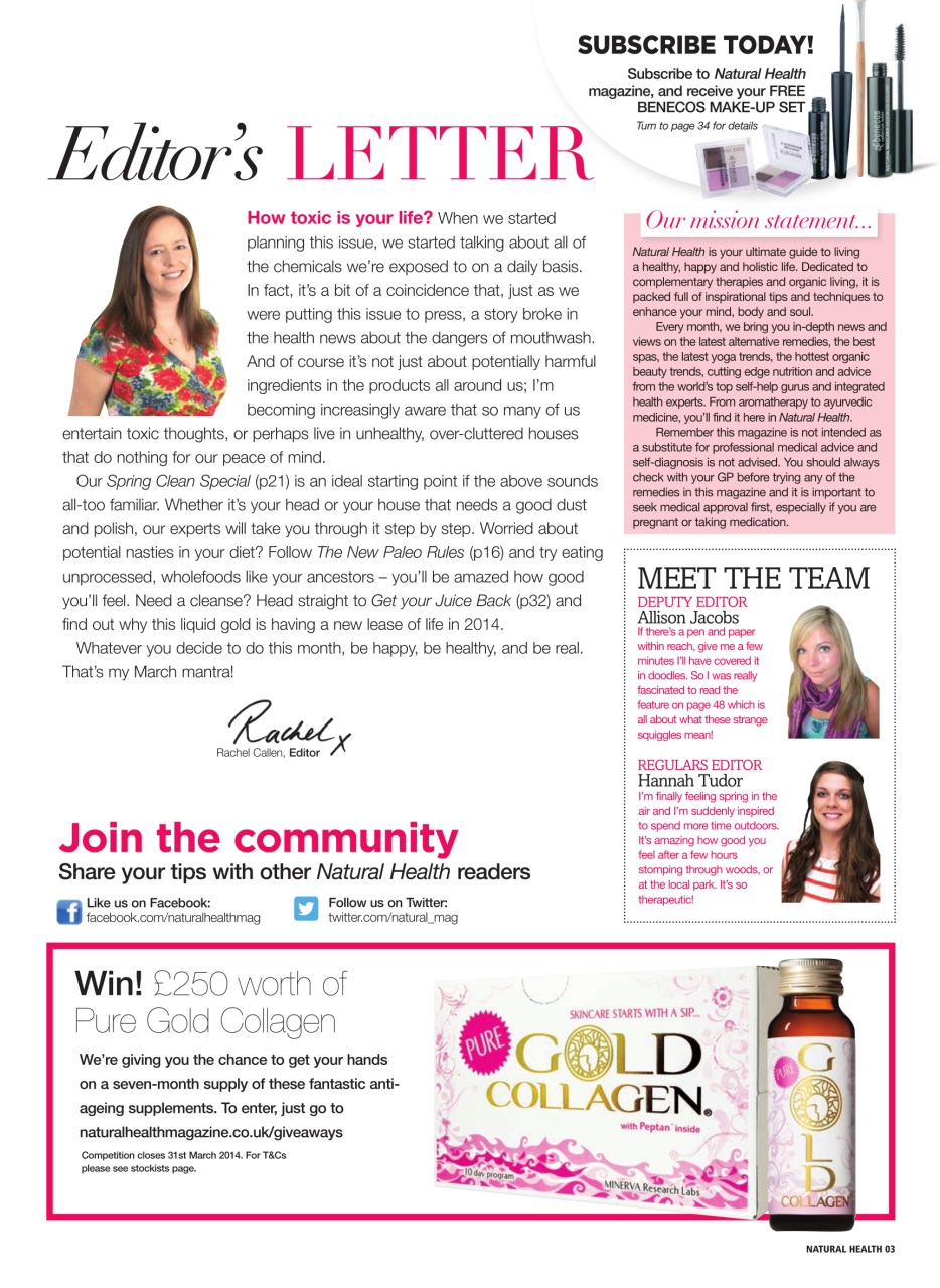 Natural Health Preview Pages