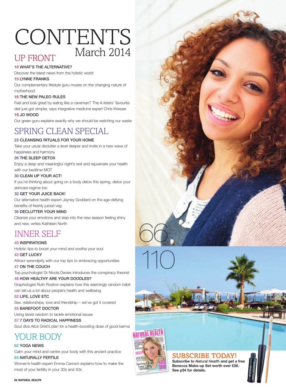 Natural Health Preview Pages