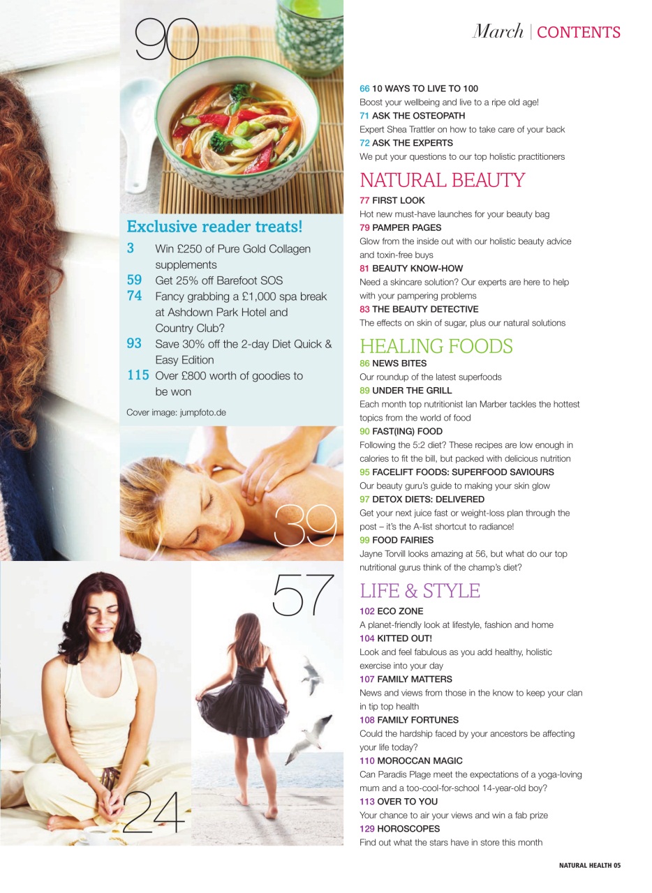 Natural Health Preview Pages