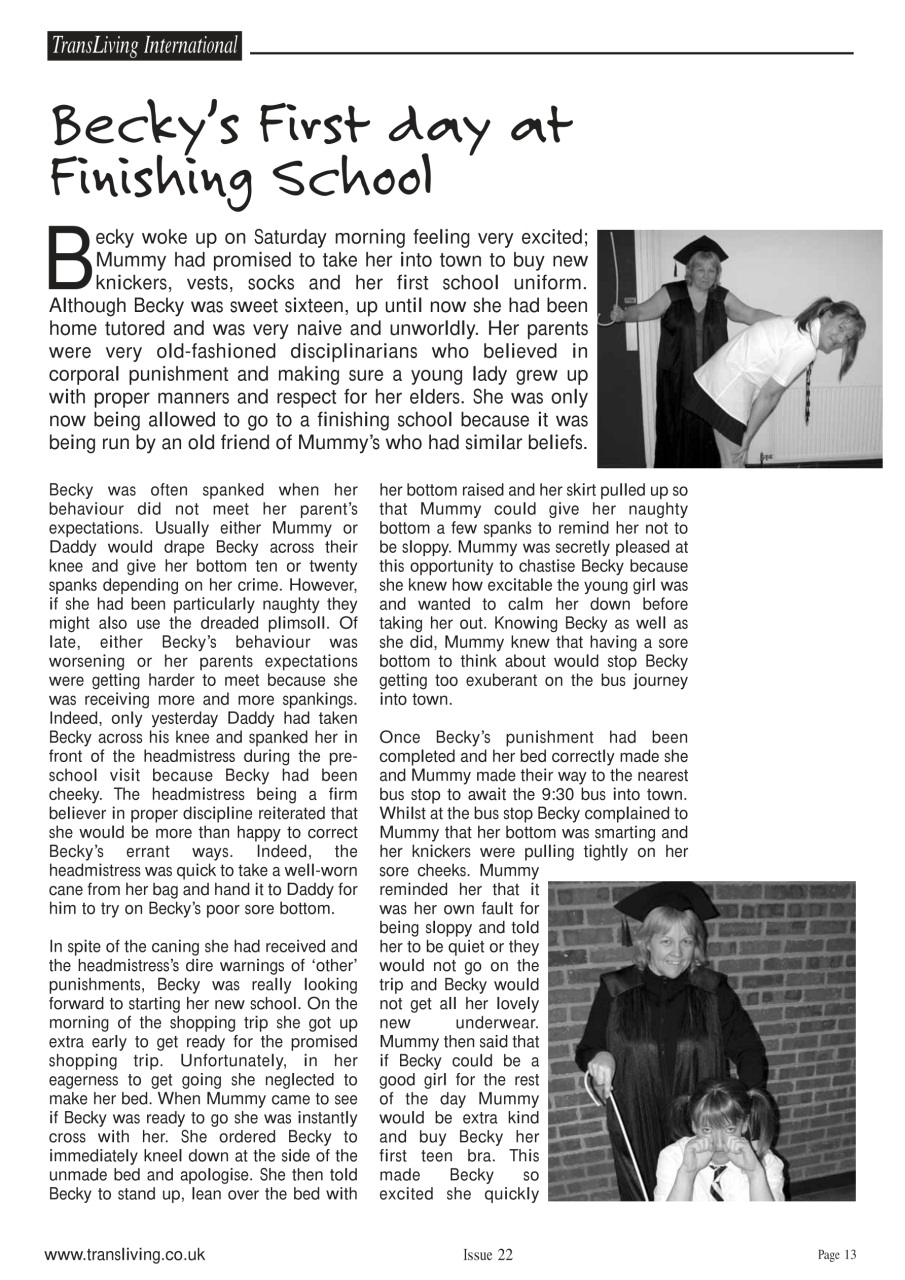 Transliving Magazine Preview Pages