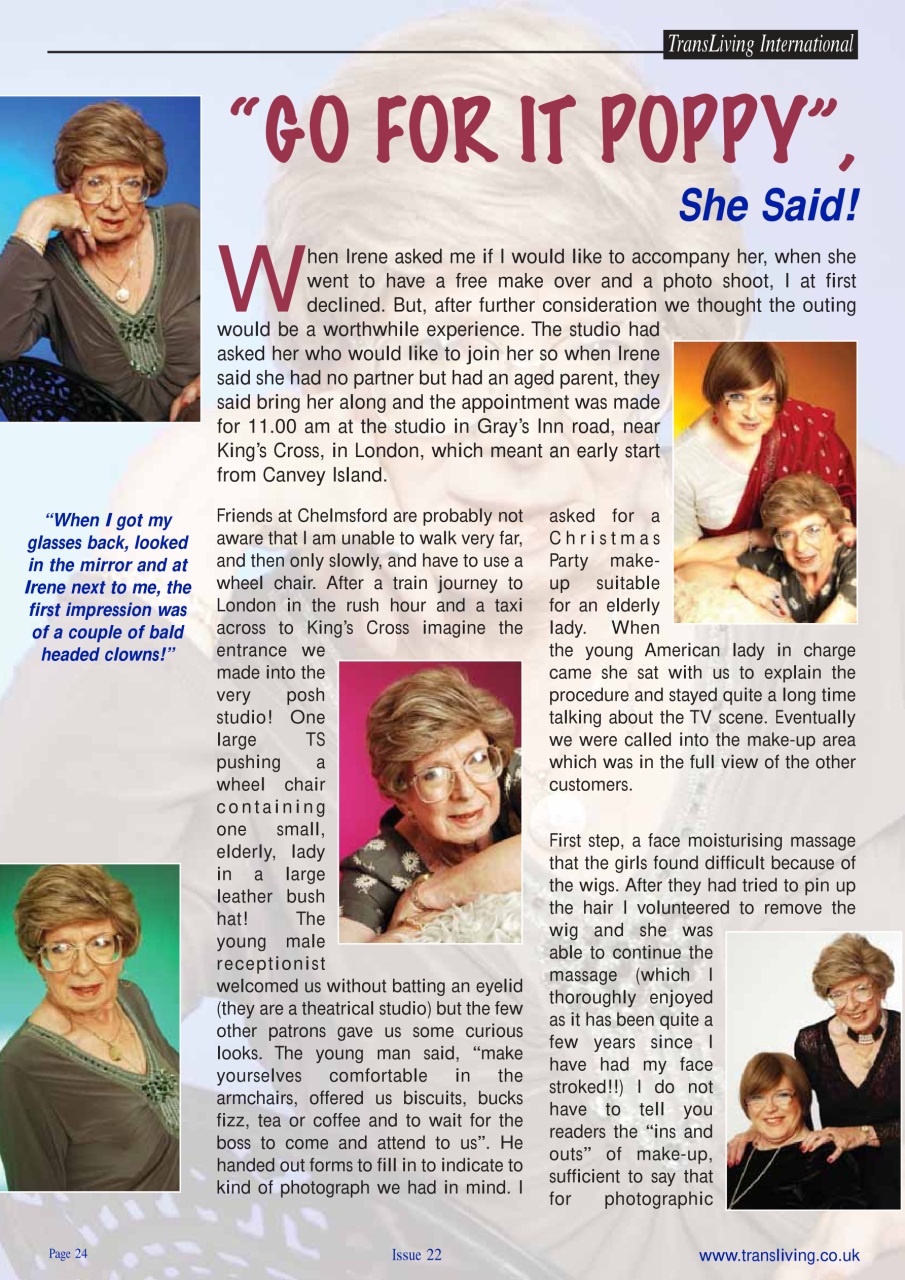 Transliving Magazine Preview Pages