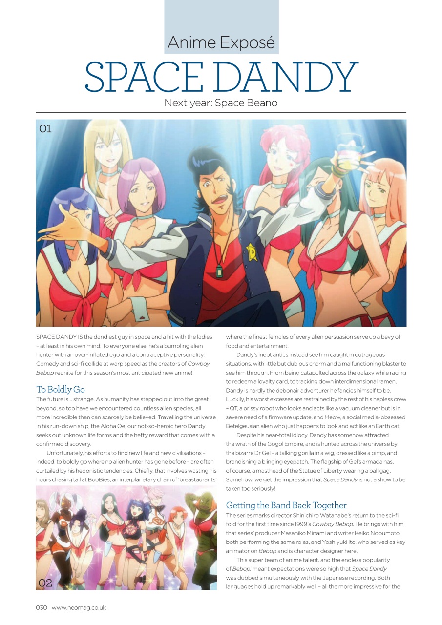 NEO Magazine Preview Pages