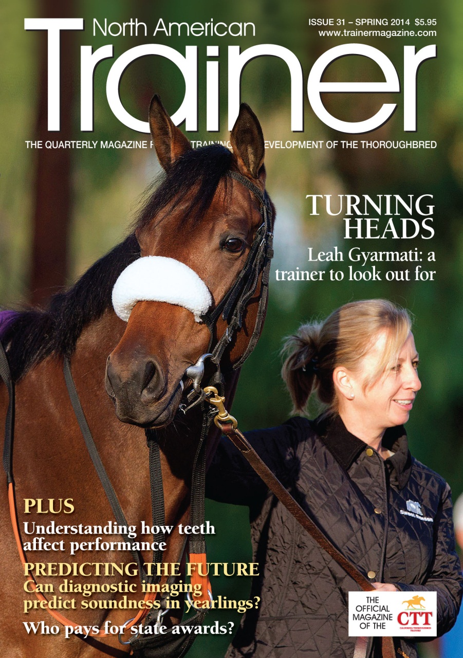 North American Trainer Magazine - horse racing Preview Pages