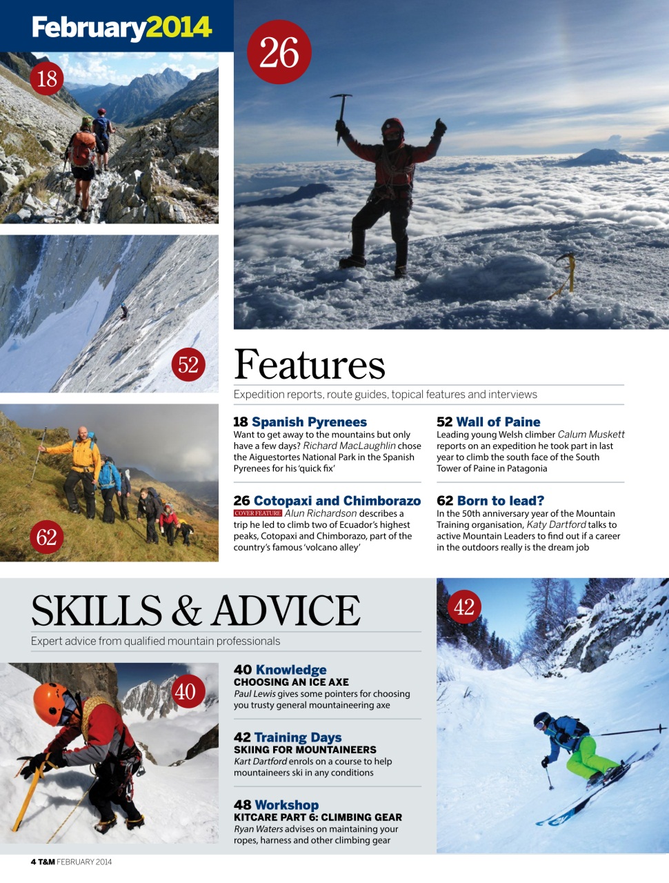 Trek & Mountain Magazine Preview Pages