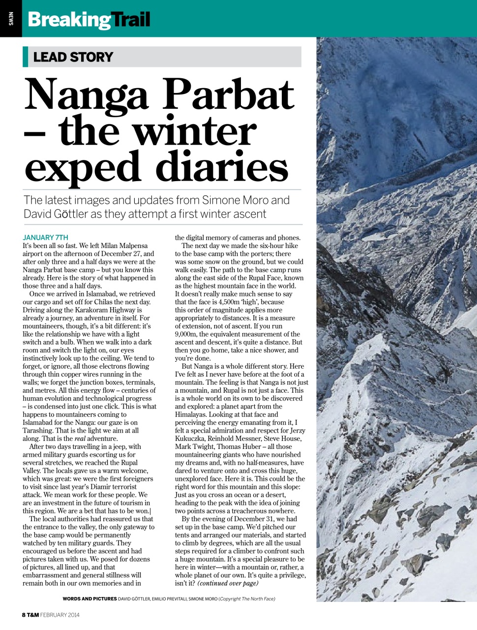 Trek & Mountain Magazine Preview Pages