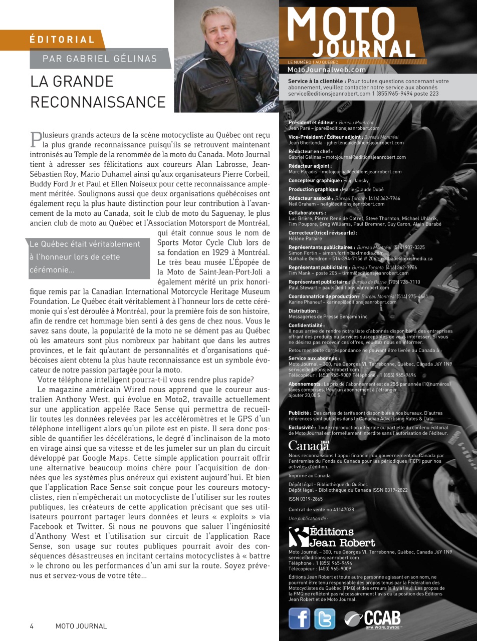 Moto Journal Preview Pages