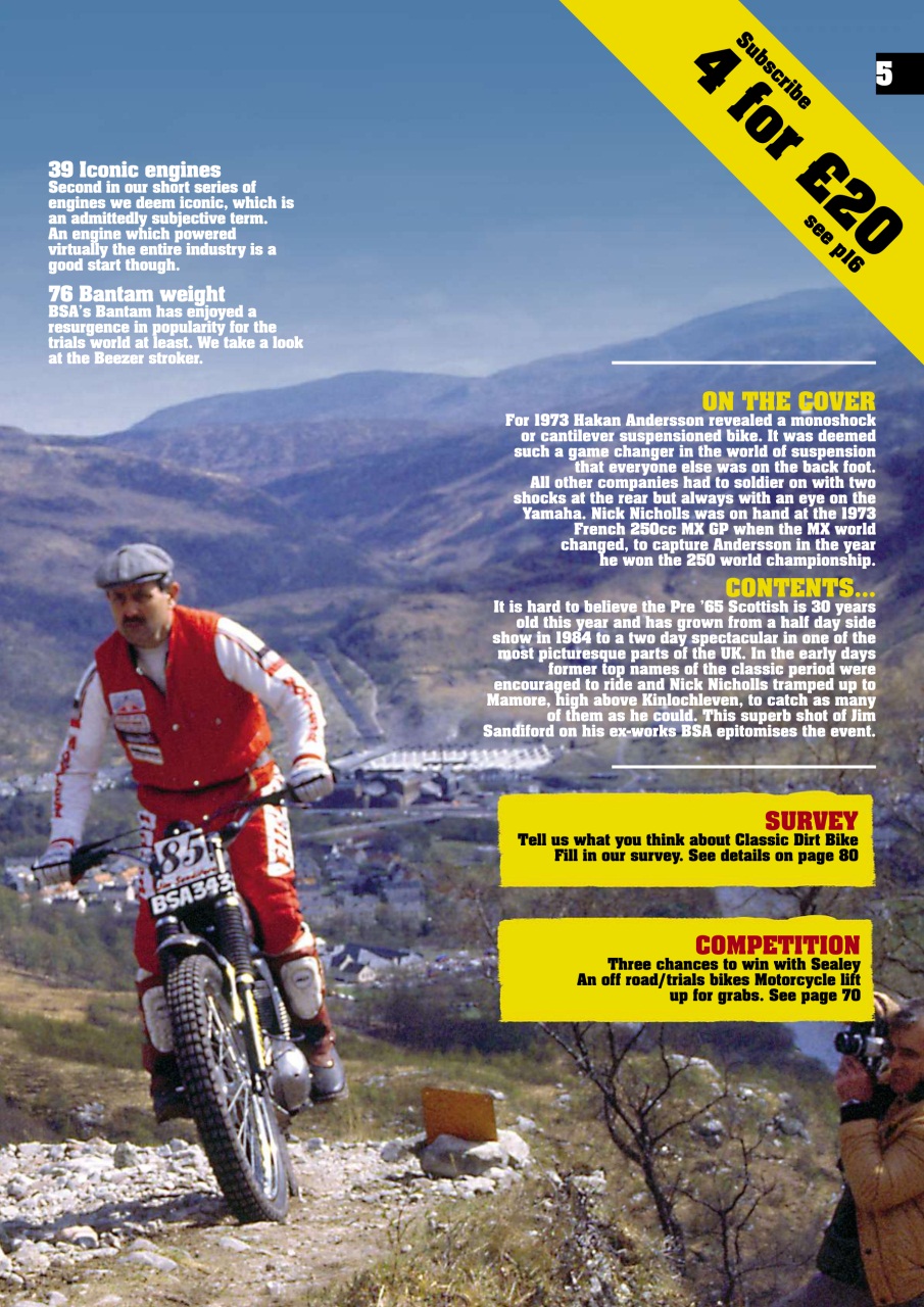 Classic Dirt Bike Preview Pages