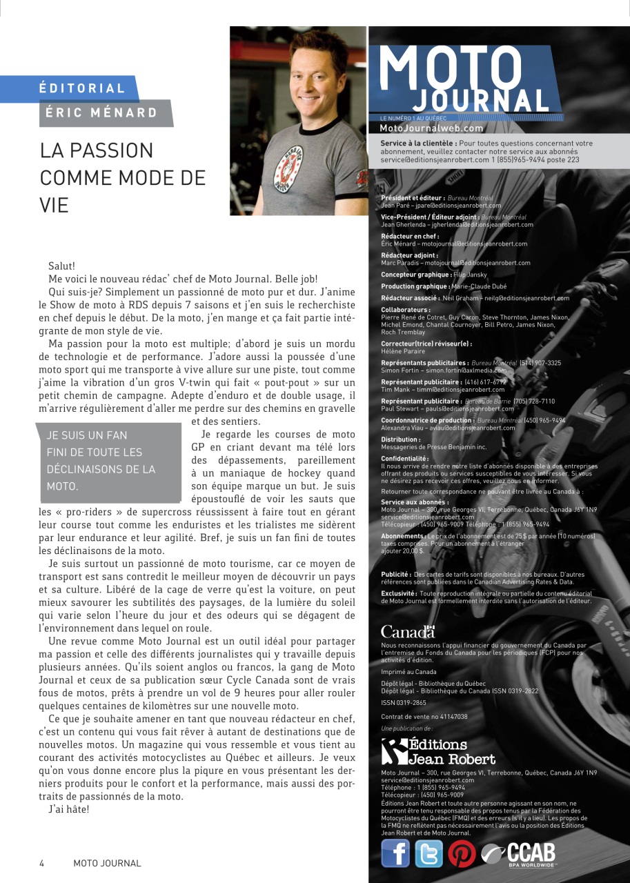 Moto Journal Preview Pages