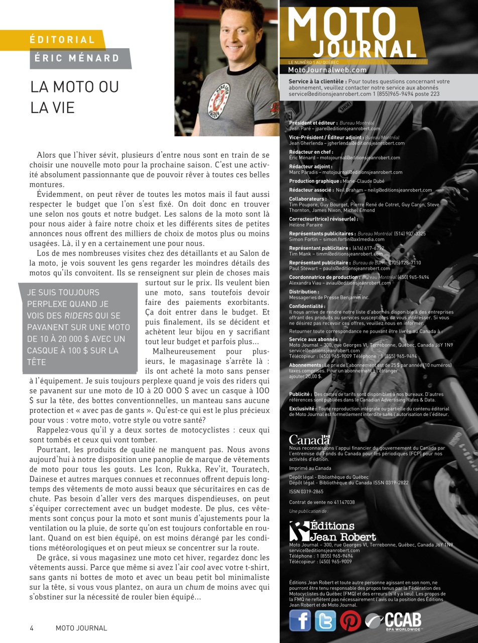 Moto Journal Preview Pages