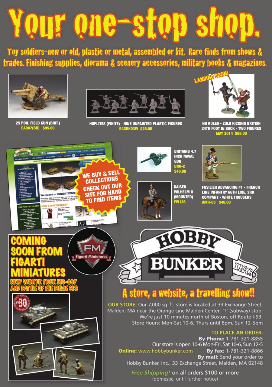 Toy Soldier & Model Figure Preview Pages