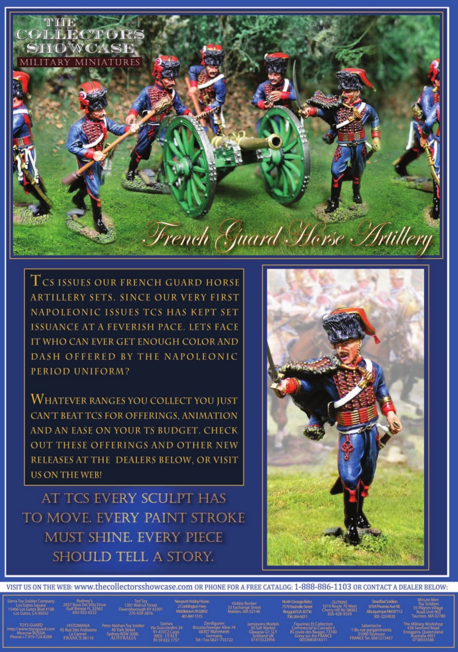 Toy Soldier & Model Figure Preview Pages