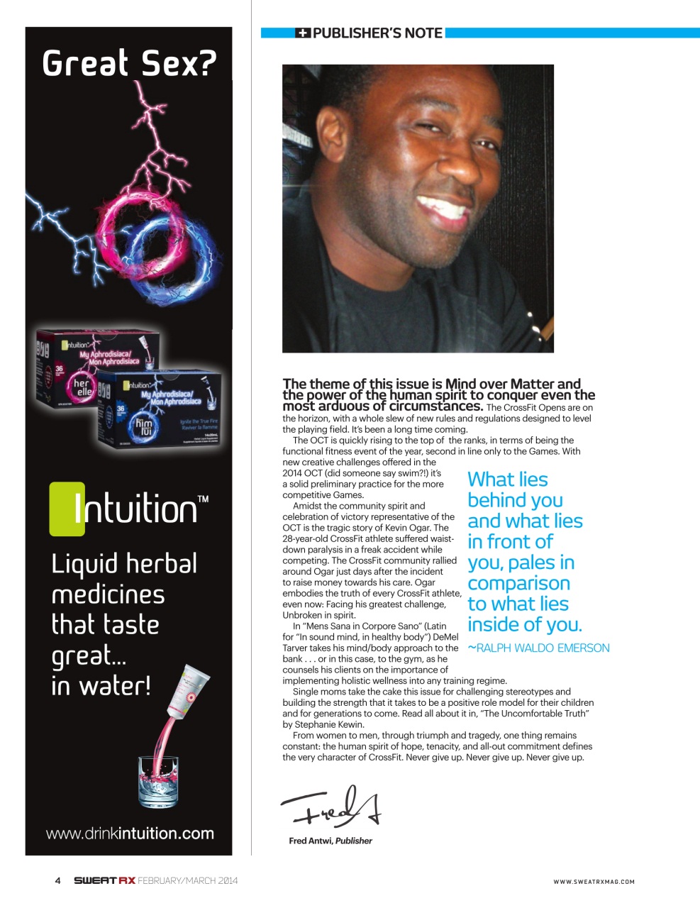 Sweat RX Preview Pages