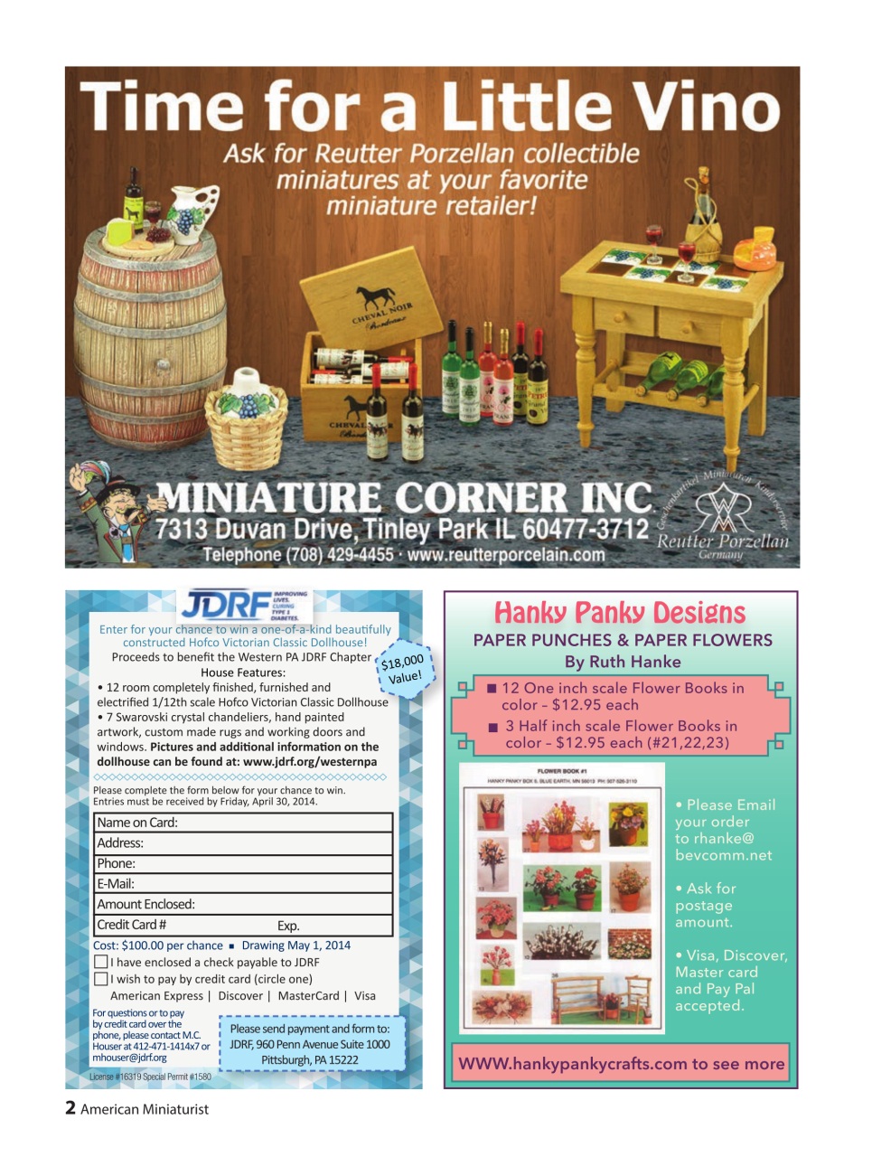 American Miniaturist Preview Pages