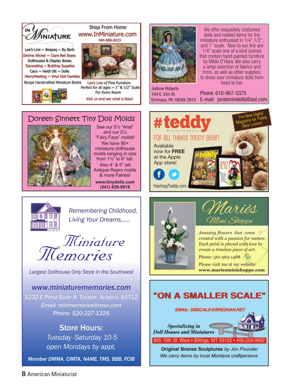 American Miniaturist Preview Pages