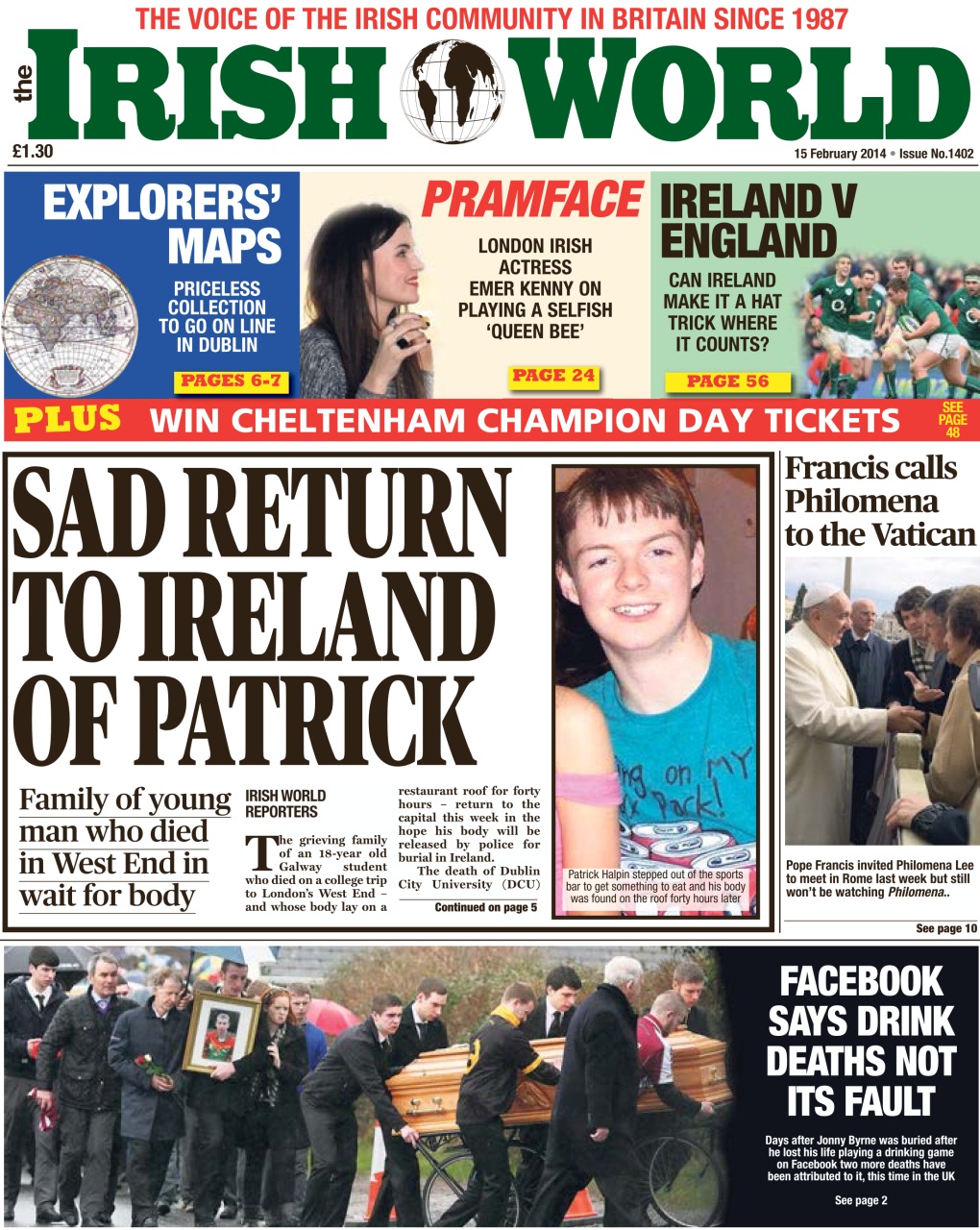 Irish World Preview Pages