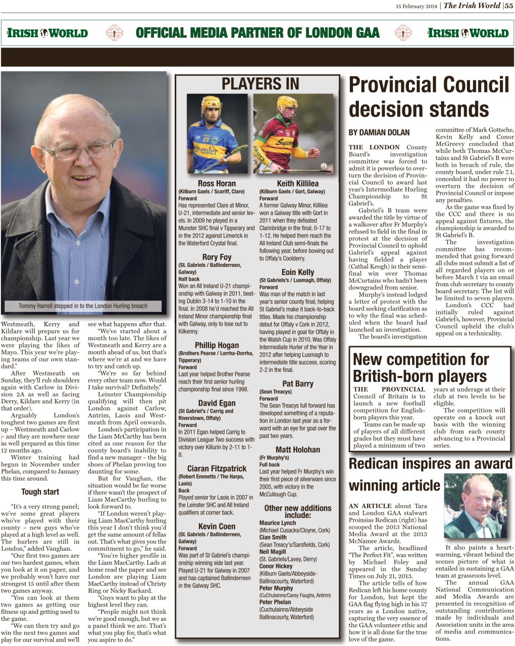 Irish World Preview Pages