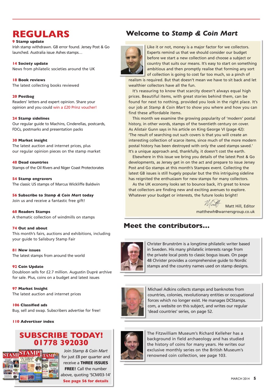 Stamp Collector Preview Pages