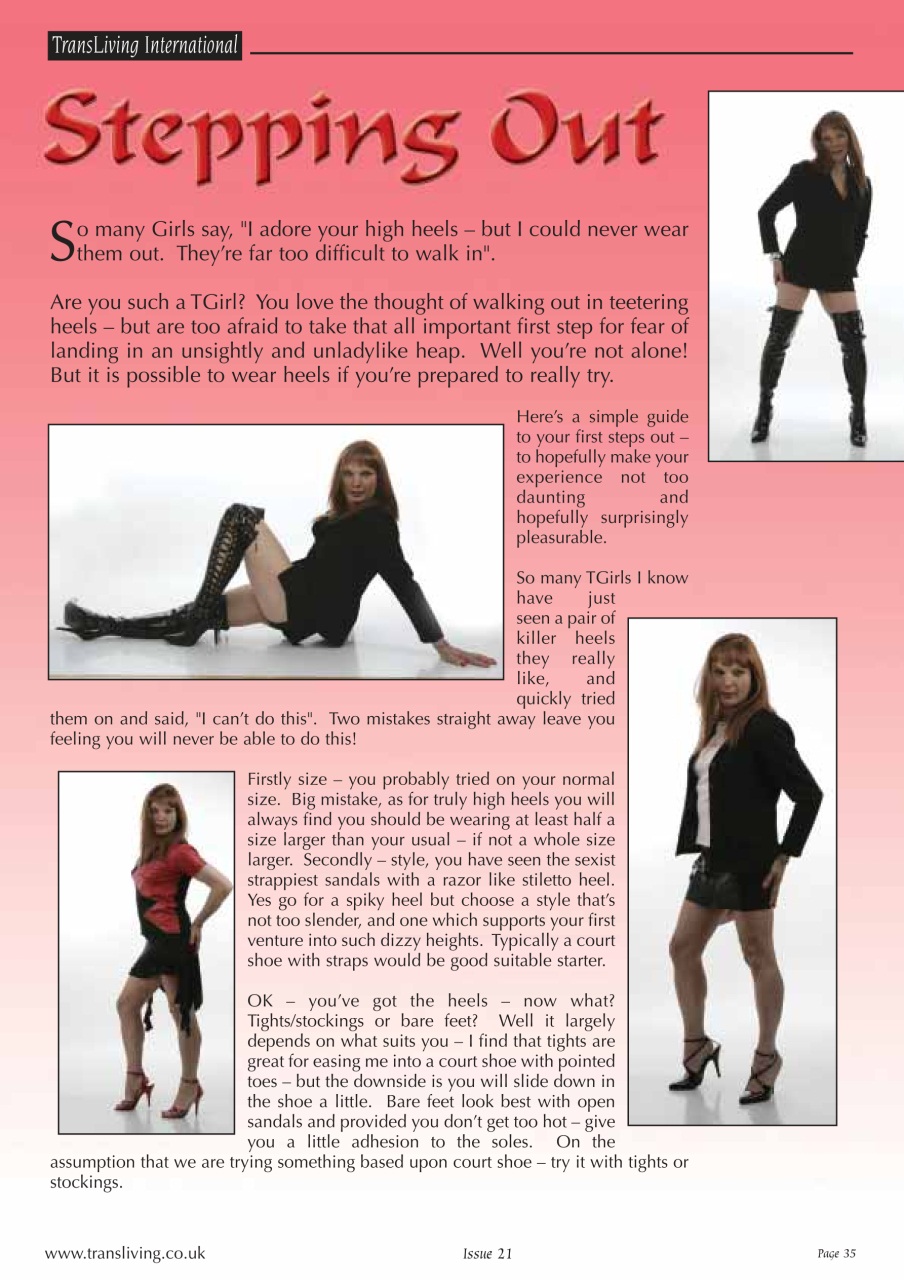 Transliving Magazine Preview Pages