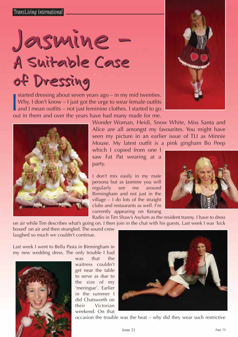 Transliving Magazine Preview Pages