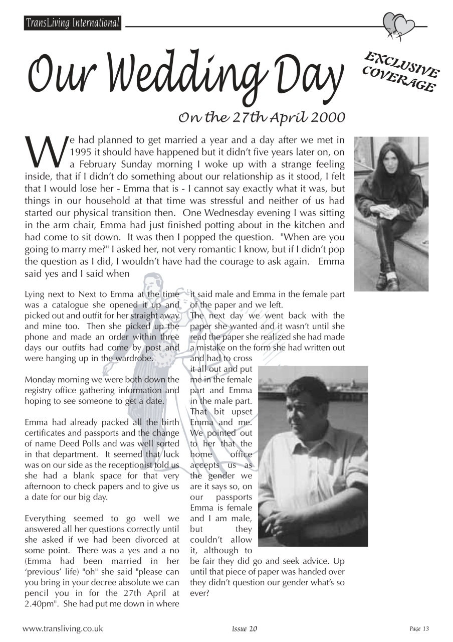 Transliving Magazine Preview Pages