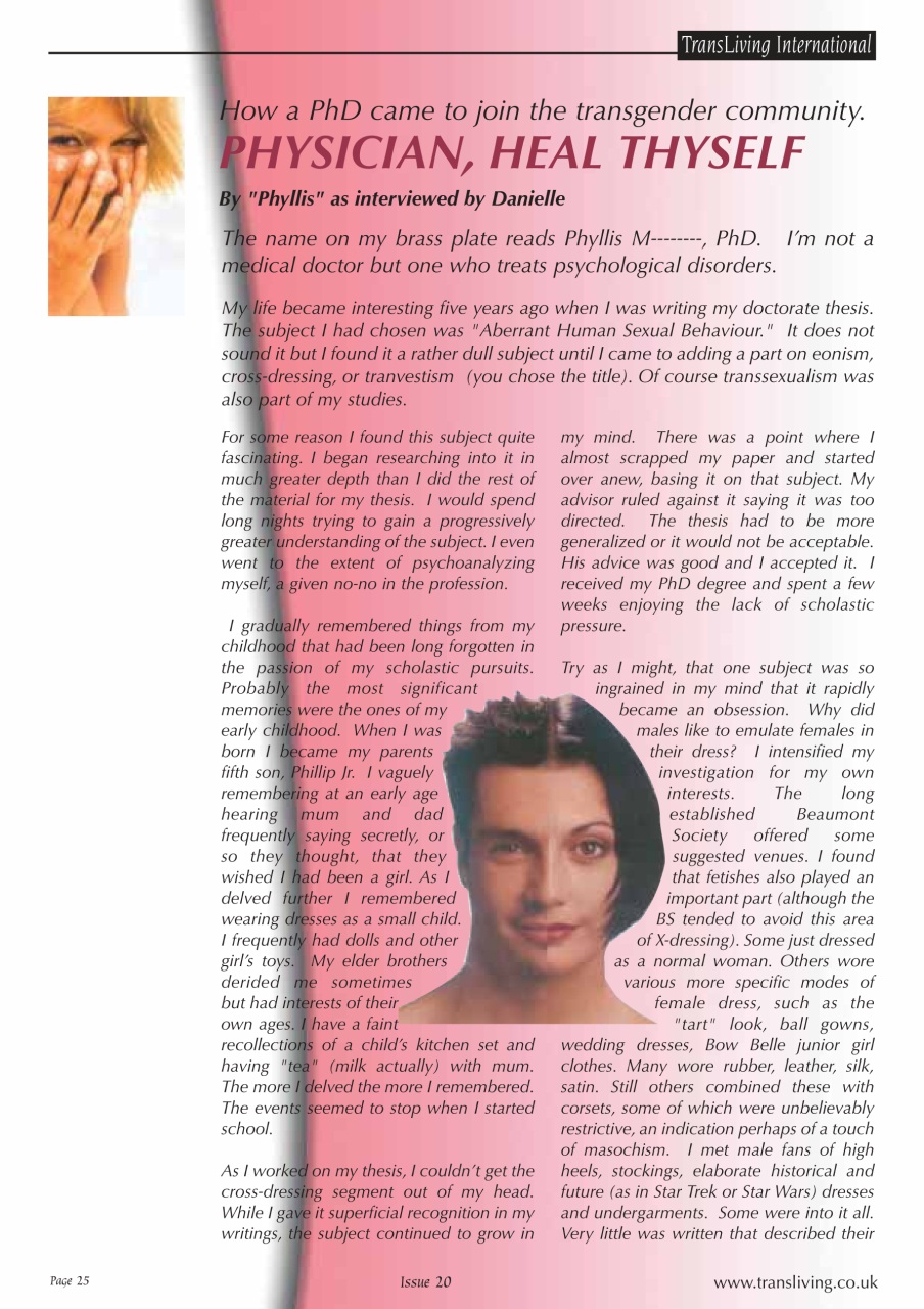 Transliving Magazine Preview Pages