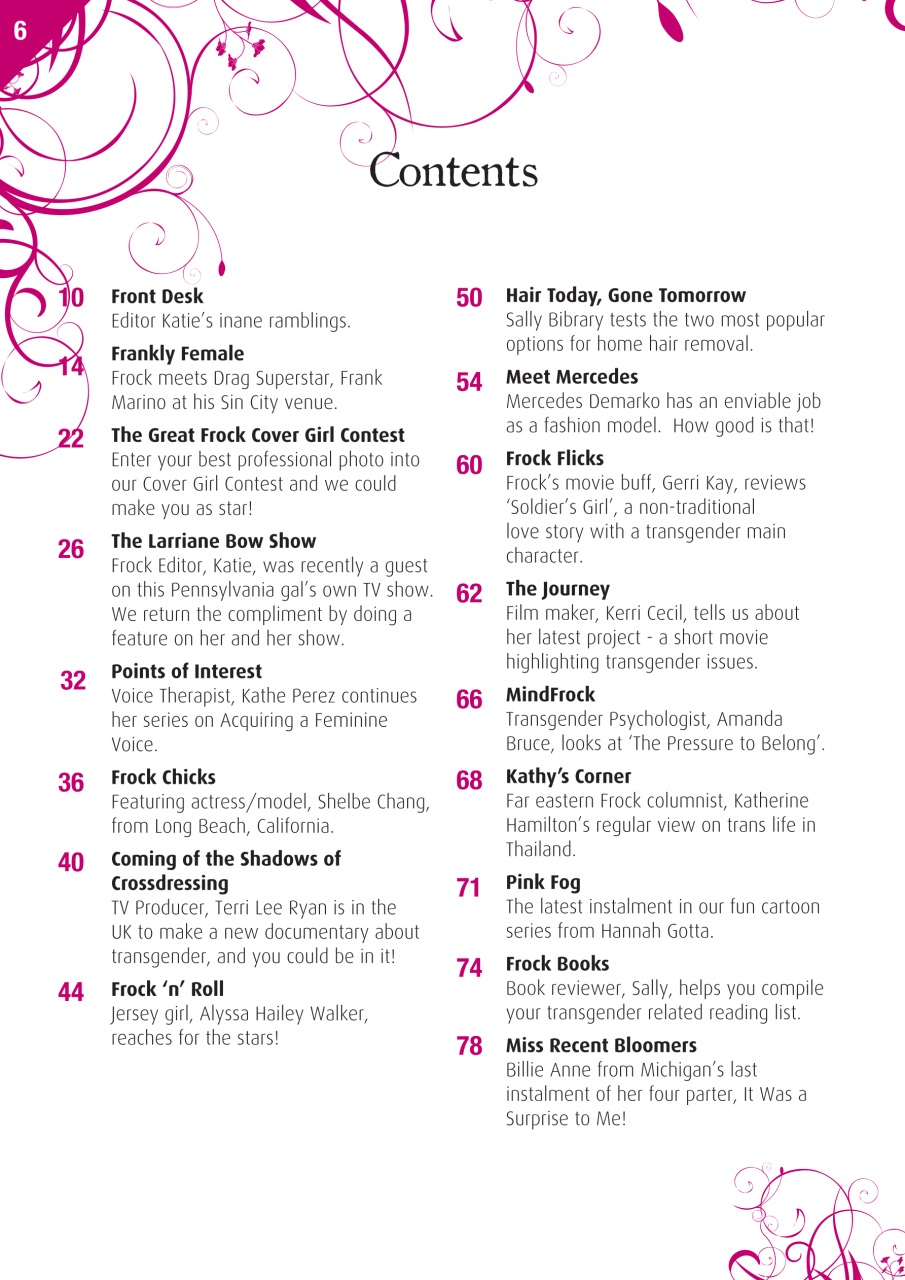 Frock Magazine Preview Pages